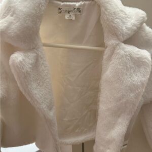 Knitworks Kids Cream Teddy Jacket